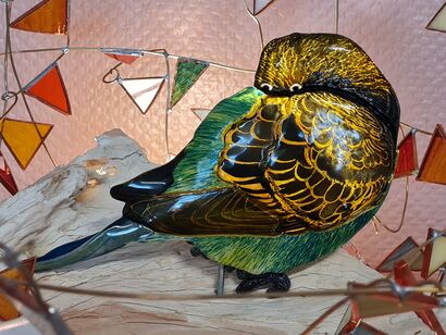 LA PEQUELETTE - a Sculpture & Installation Artowrk by Aure de Col\'Aure la vie